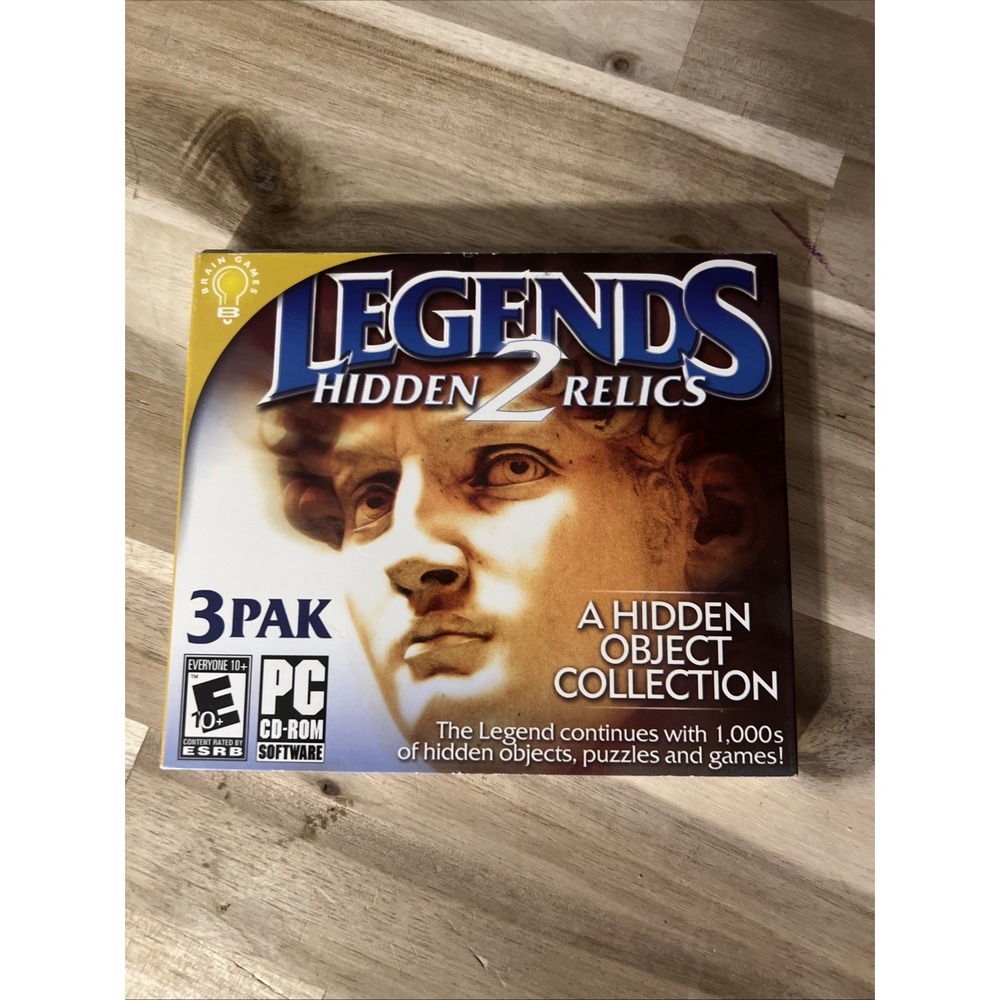 Legends 2: Hidden Relics PC CD-ROM Computer Game New, Sealed